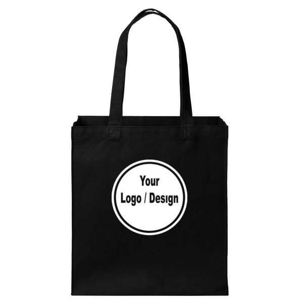 EX - Cotton Canvas Over the Shoulder Tote Thumbnail